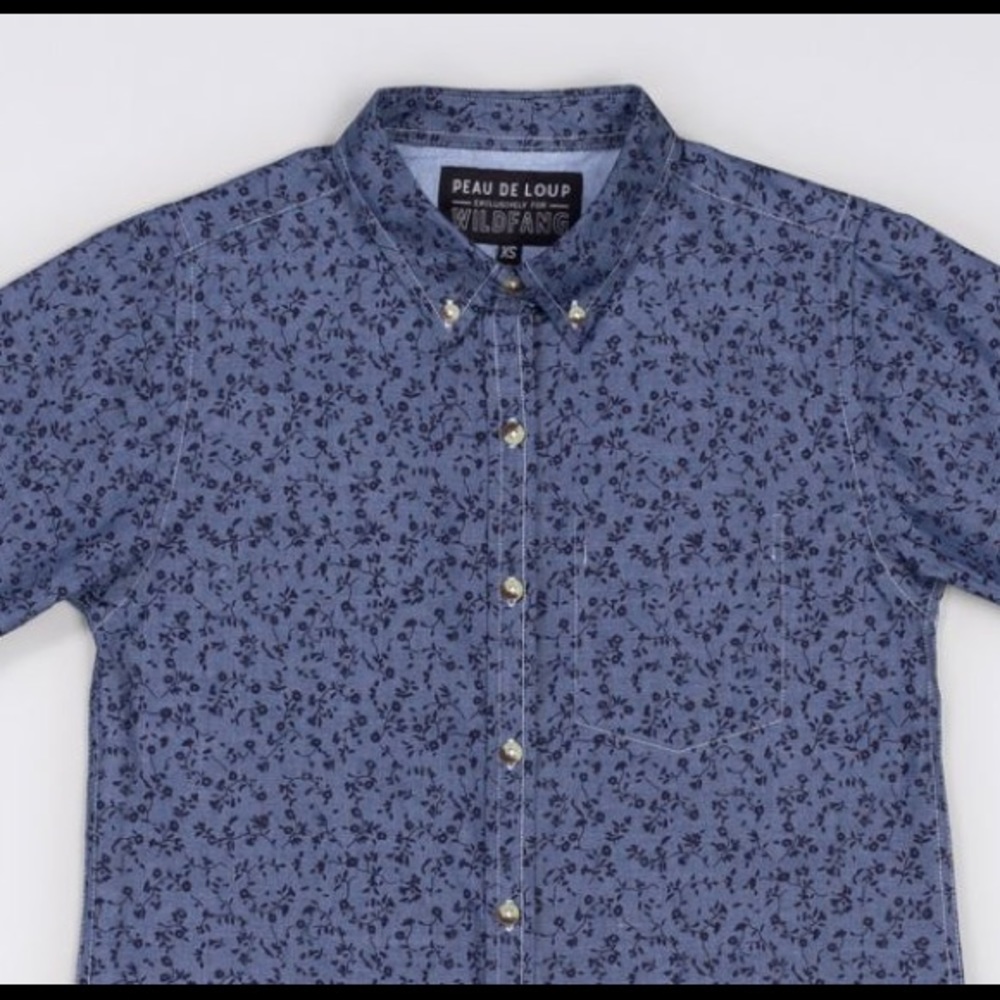 Peau de Loup for Wildfang button up afsona shirt